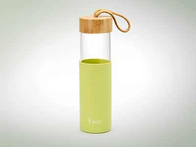 Botella de agua cristal