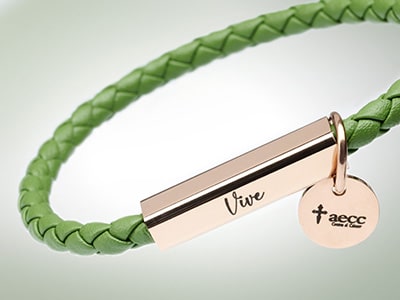 Pulsera cuero comunión
