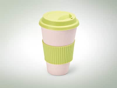 Vaso take away bambú